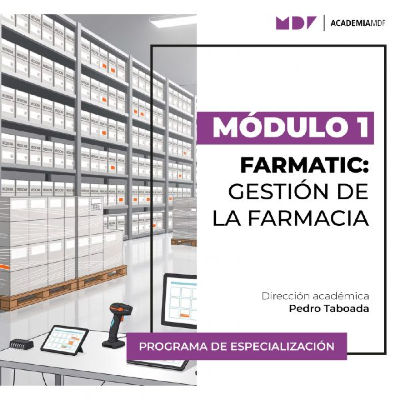 Curso Farmatic: Gestión de compras y reaprovisionamientos
