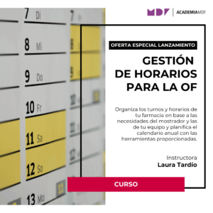 Crea los horarios para tu farmacia