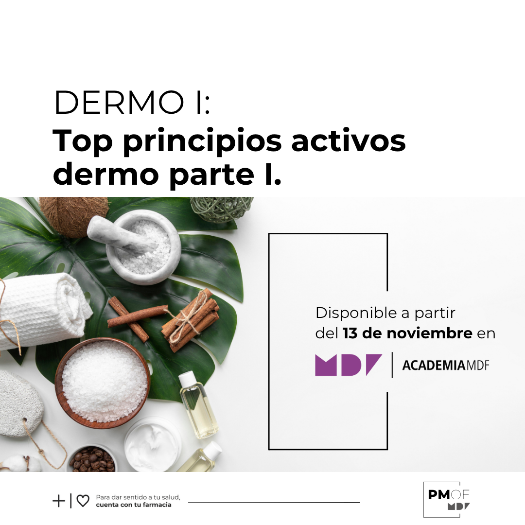 DERMO I: Top principios activos dermo parte I.